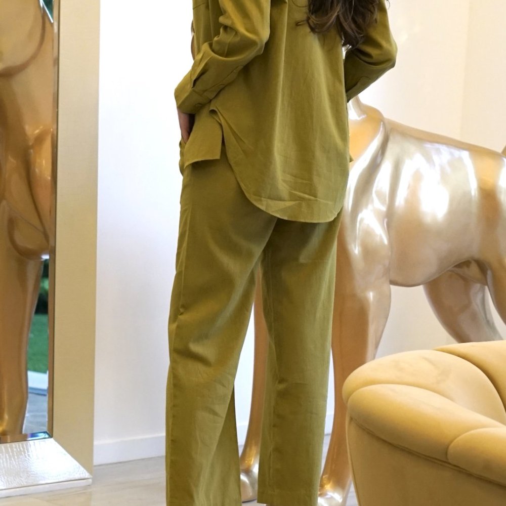 The Aprelle Linen Pant Set - Picture 3 of 4